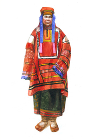 русский народный костюм