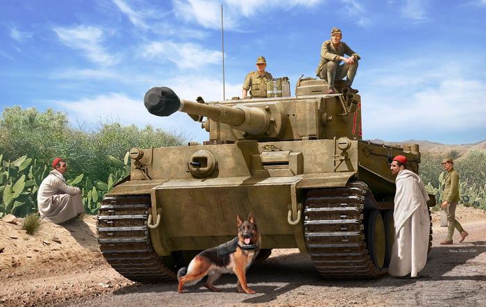 Pz.Kpfw. VI Ausf. E ( box art for RFM )