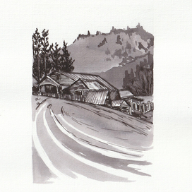 Дом в горах