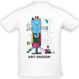 Принт кот №3