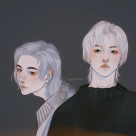 портрет Хёнджин&Феликс