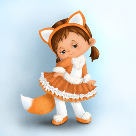 Маленькая лисичка