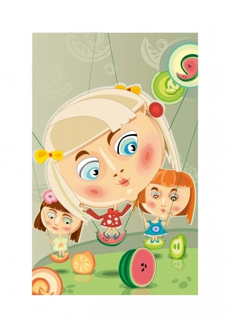 Фруктовые качели