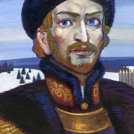 Иван Четвёртый на Свияге.