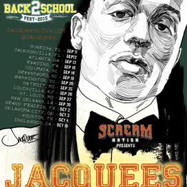 Jaquees тур постер