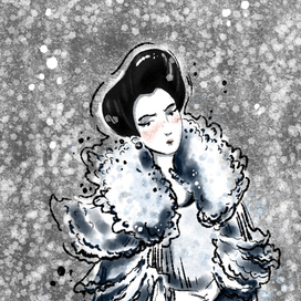 Зимняя женщина