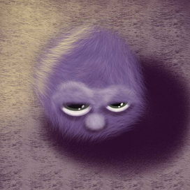 Милый грустный монстрик