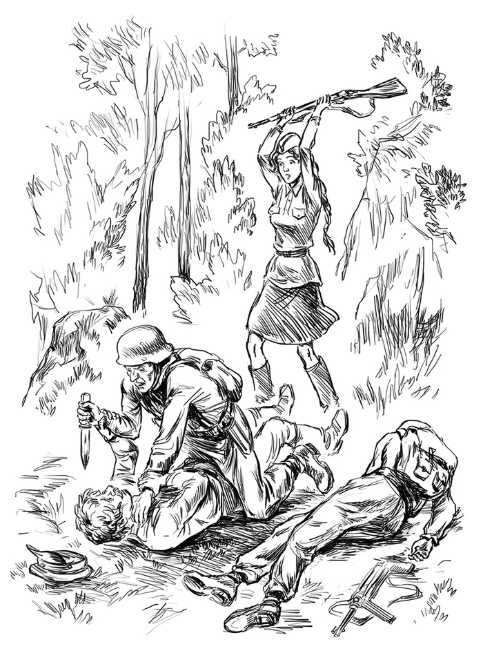 А зори здесь тихие 4