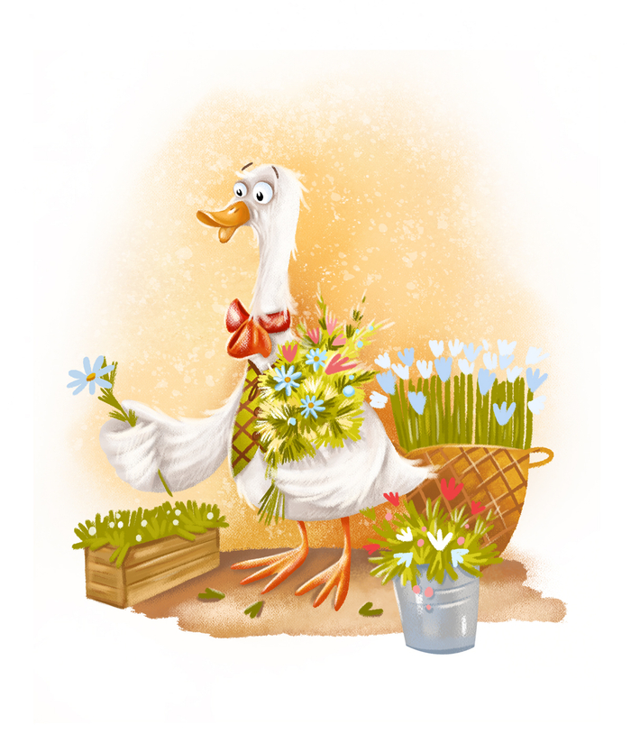 Гусь-флорист