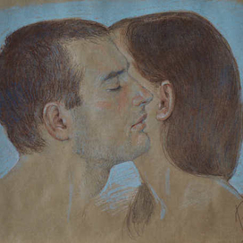 "Шёпот" (автопортрет)