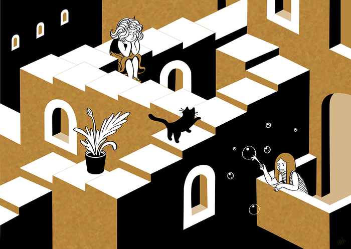 жаркий день