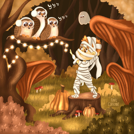 Иллюстрация к марафону Art Halloween Party