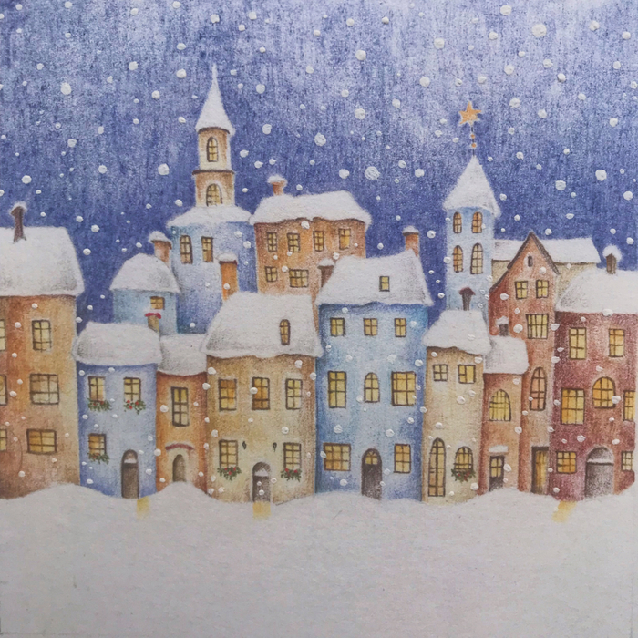 Снежный вечер