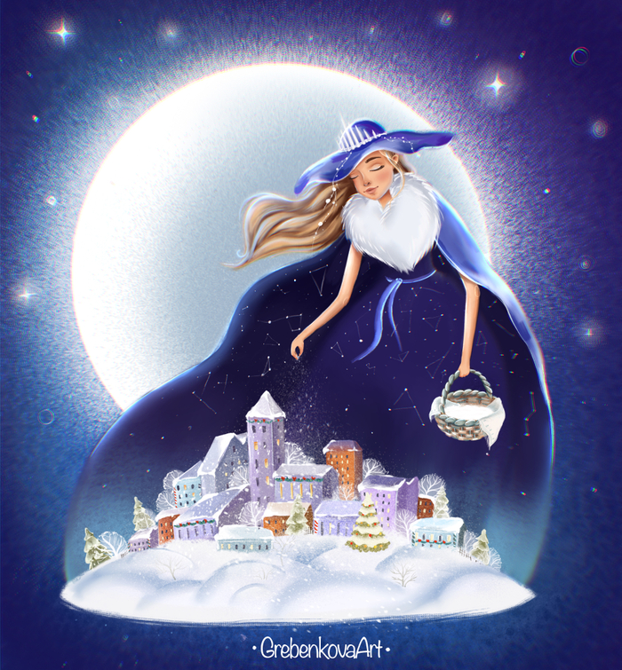 Ночная зима