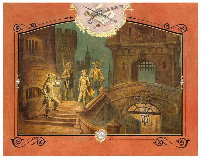 2 форзац к книге  ДОЧЬ  РЕГЕНТА - А.Дюма