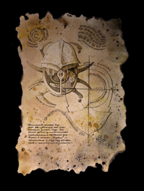 Чертёж Золотого паука №02