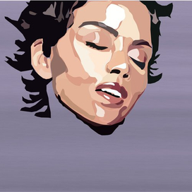 Голова актрисы.