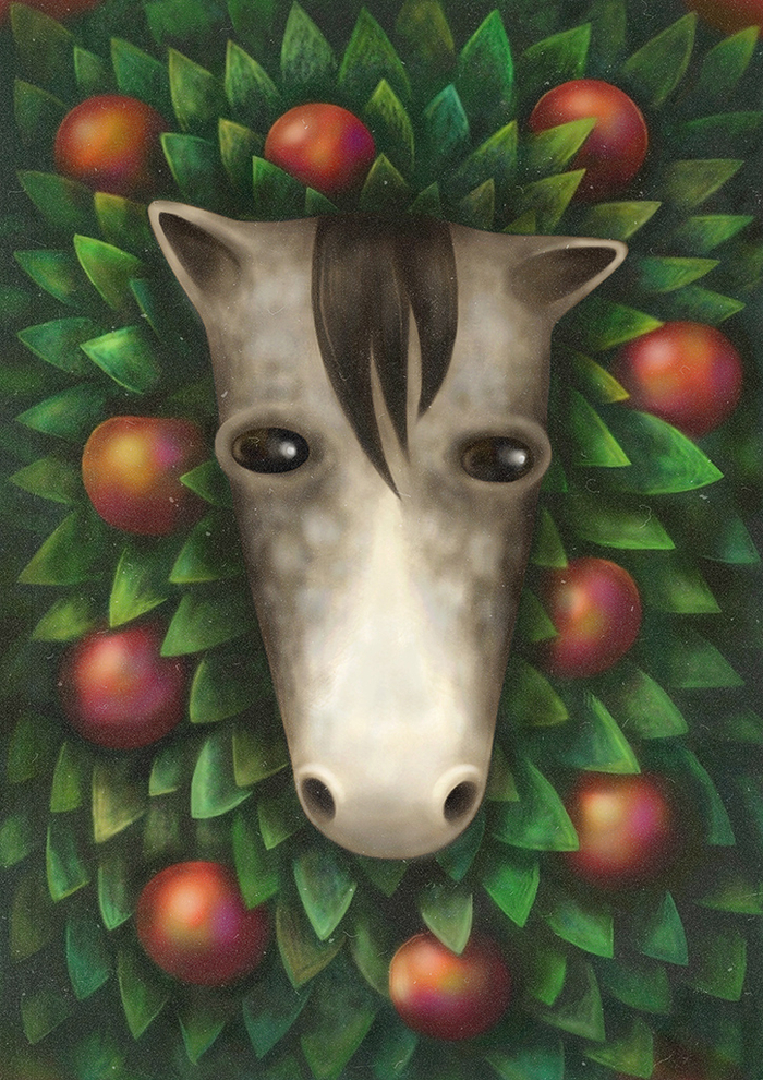 Конь в яблоках