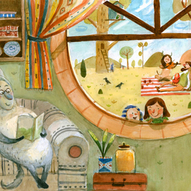 "Зоки и Бада" форзац