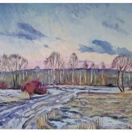 Морозное утро в Соловьях