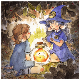 Мышки у волшебного огонька