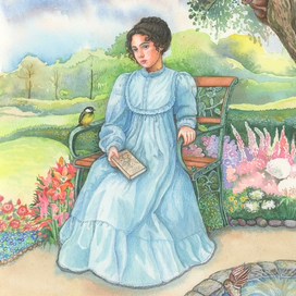 Иллюстрация к книге «Девочки,прославившие Россию»