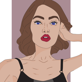 Голубоглазая красота