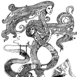 Духи с длинными шеями