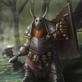 монстр с болот