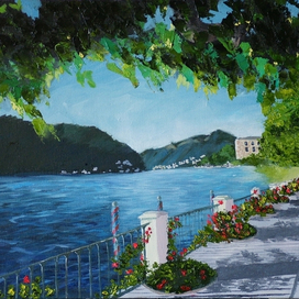 Озеро Комо в Италии