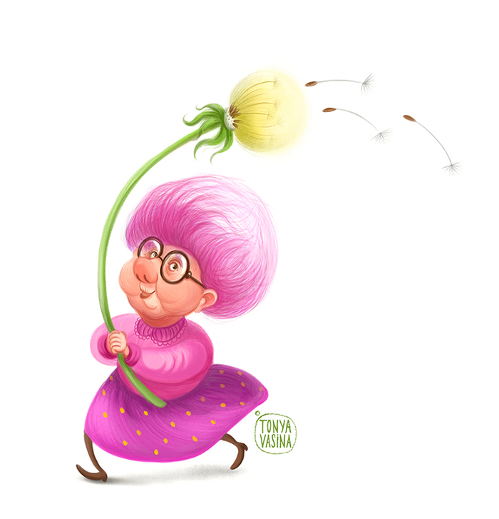 Бабуля-одувашка