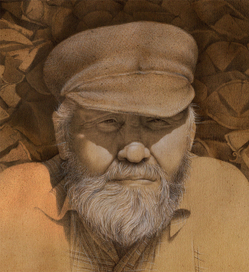 В дровах / фрагмент