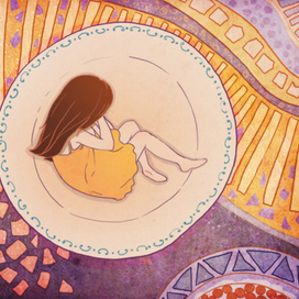 на блюдечке