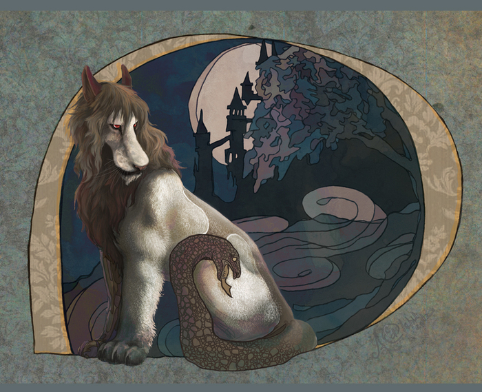 Химера с картины