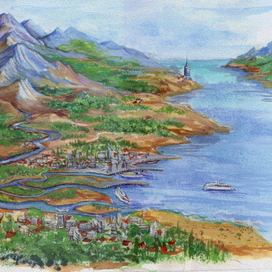 наша замля в картинках.детская книжка