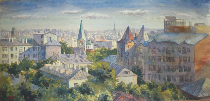 Панорама Москвы