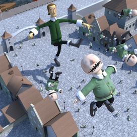 Гулливер. Демонстрация силы