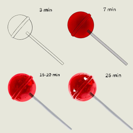 Леденец 🍭 поэтапно 