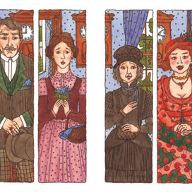 Иллюстрация к книге "Полианна"