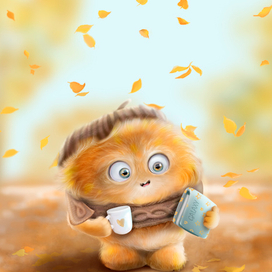 Осенний монстрик