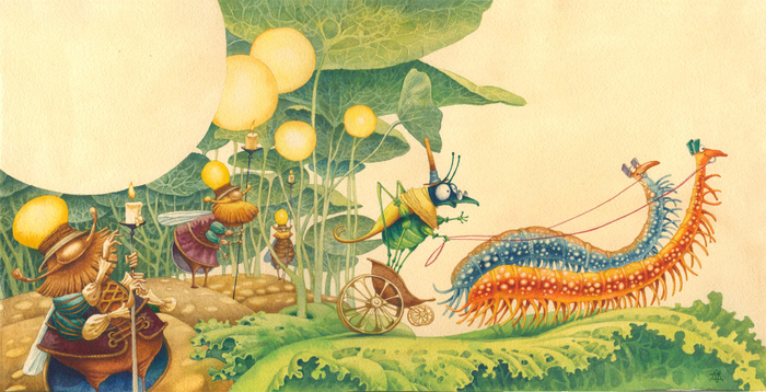 Эй, сороконожки, бегите по дорожке...