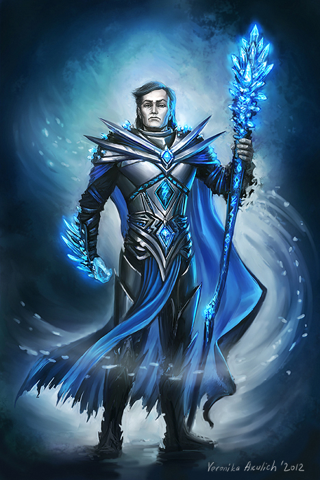 Персонаж для игры. Синий.