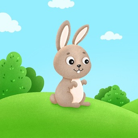 Заяц - морковь 