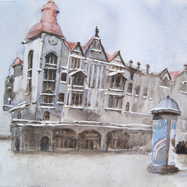 Петербург. У Сенной площади