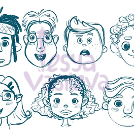 Скетчи детей