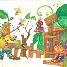 Дж Родари "Чиполлино"