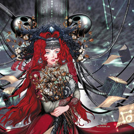 Иллюстрация для календаря ComicsPublisher