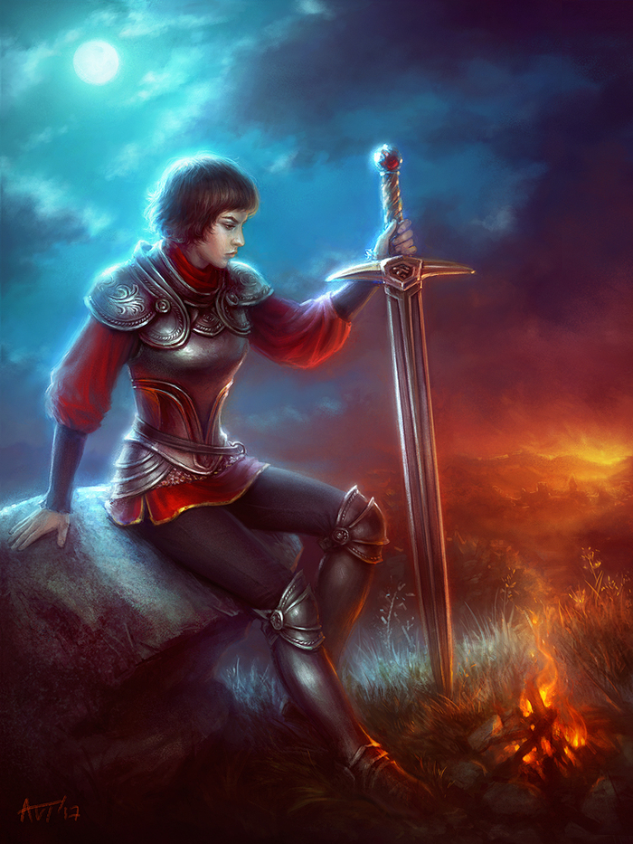 Жанна д'Арк. Перед последним боем.