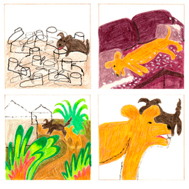 Иллюстрация к «Плих и Плюх» Даниила Хармса