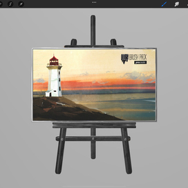 Кисти и 3D холсты для Procreate №2